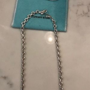 Authentic Tiffany’s Donut Chain Necklace